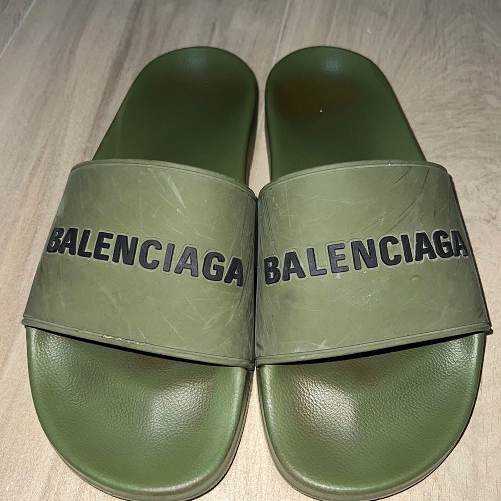 Balenciaga men’s pool slide Size 10